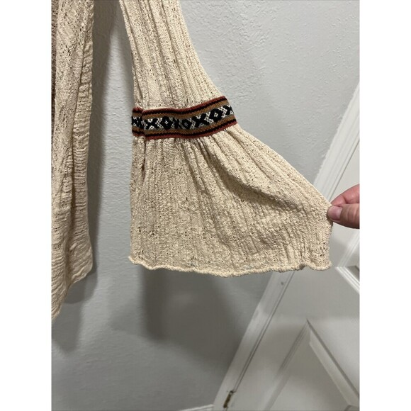 Free People For The Love of Flowers Cold Shoulder Embroidered Tunic See Measures - Picture 5 of 9